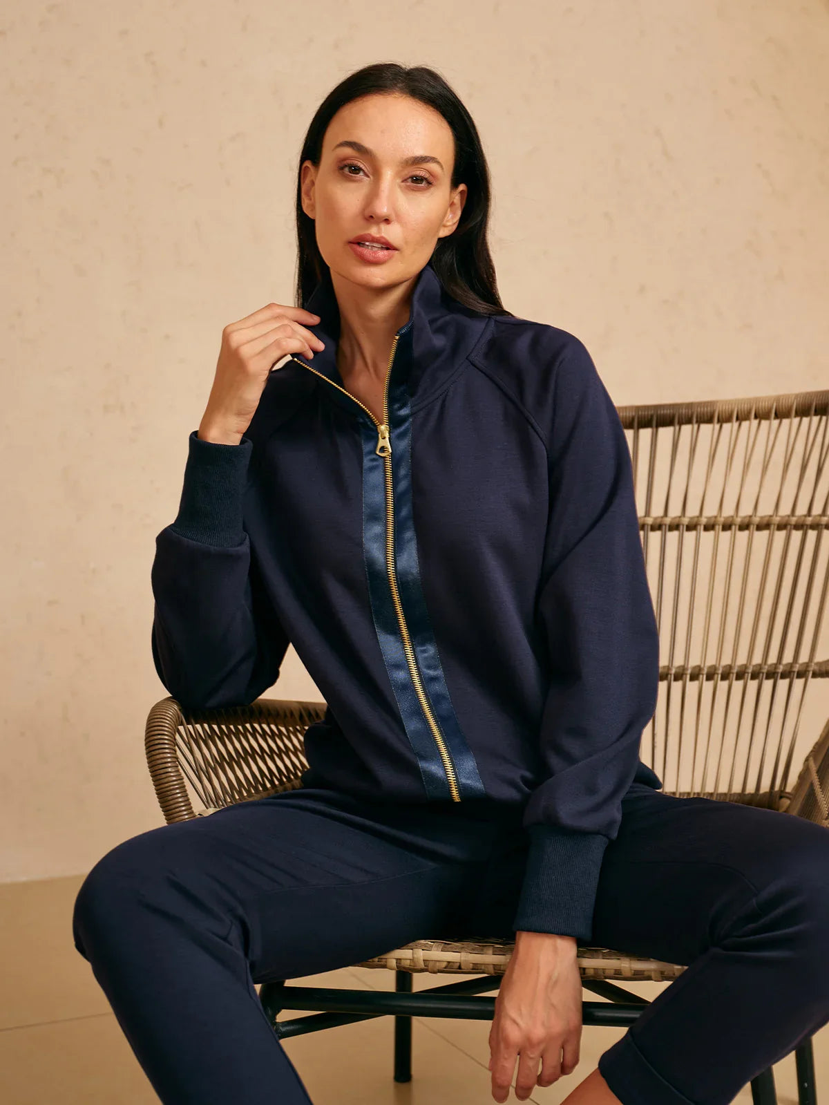 UltraSoft Long Sleeve Trimmed Jacket