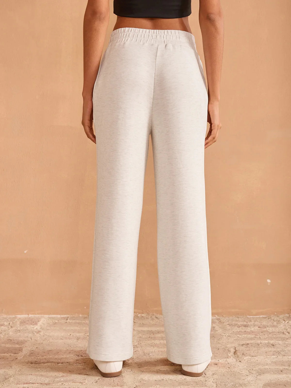 UltraSoft Stretch Hidden Drawstring Wide Leg Pants