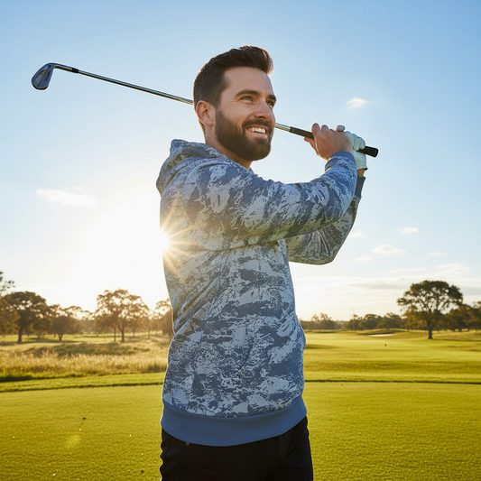 Inked Skins Men's Golf Hooded Sweatshirt