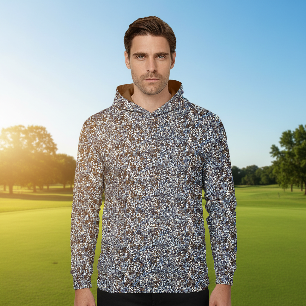 Inked Skins Men's Golf Hooded Sweatshirt