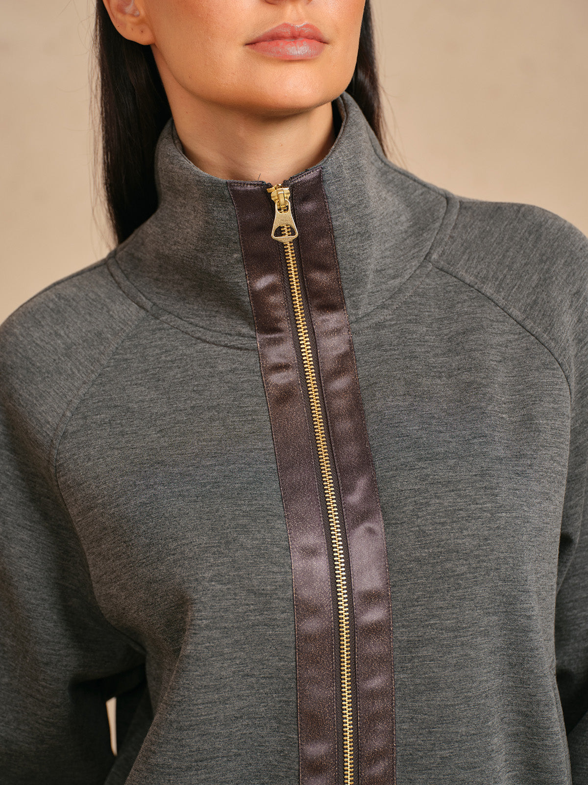 UltraSoft Long Sleeve Trimmed Jacket