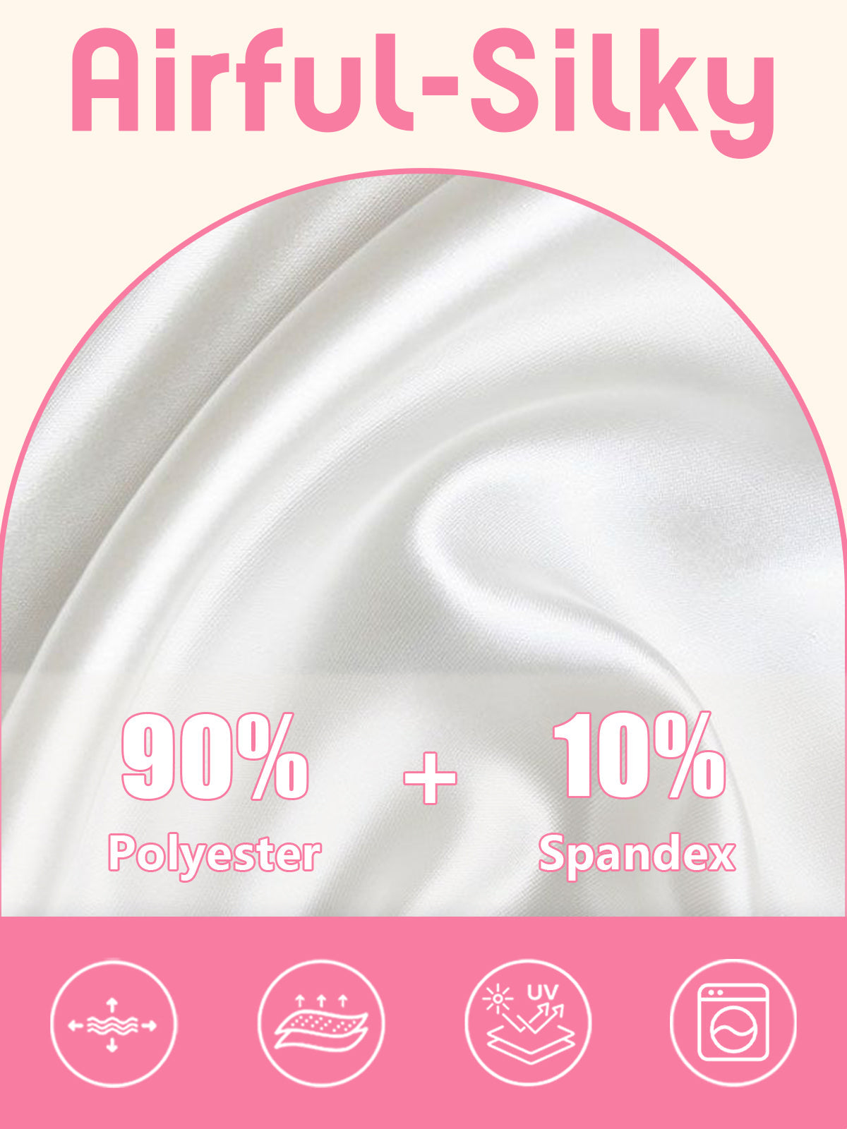 Hyper-prep Silky 19 Inch High Waist Skort UPF50+