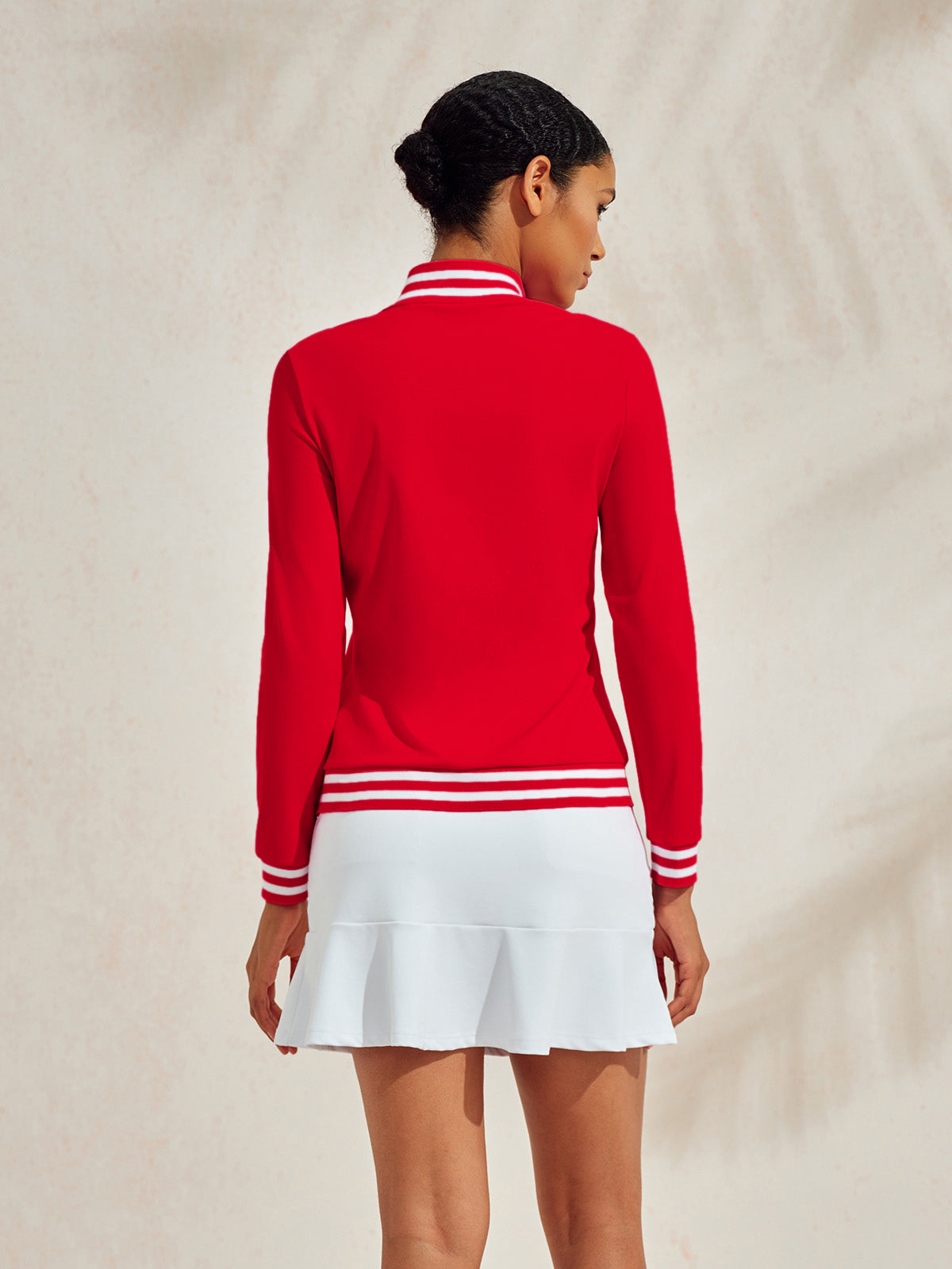 Navycore Long Sleeve Golf Shirt Quarterzip UPF50+