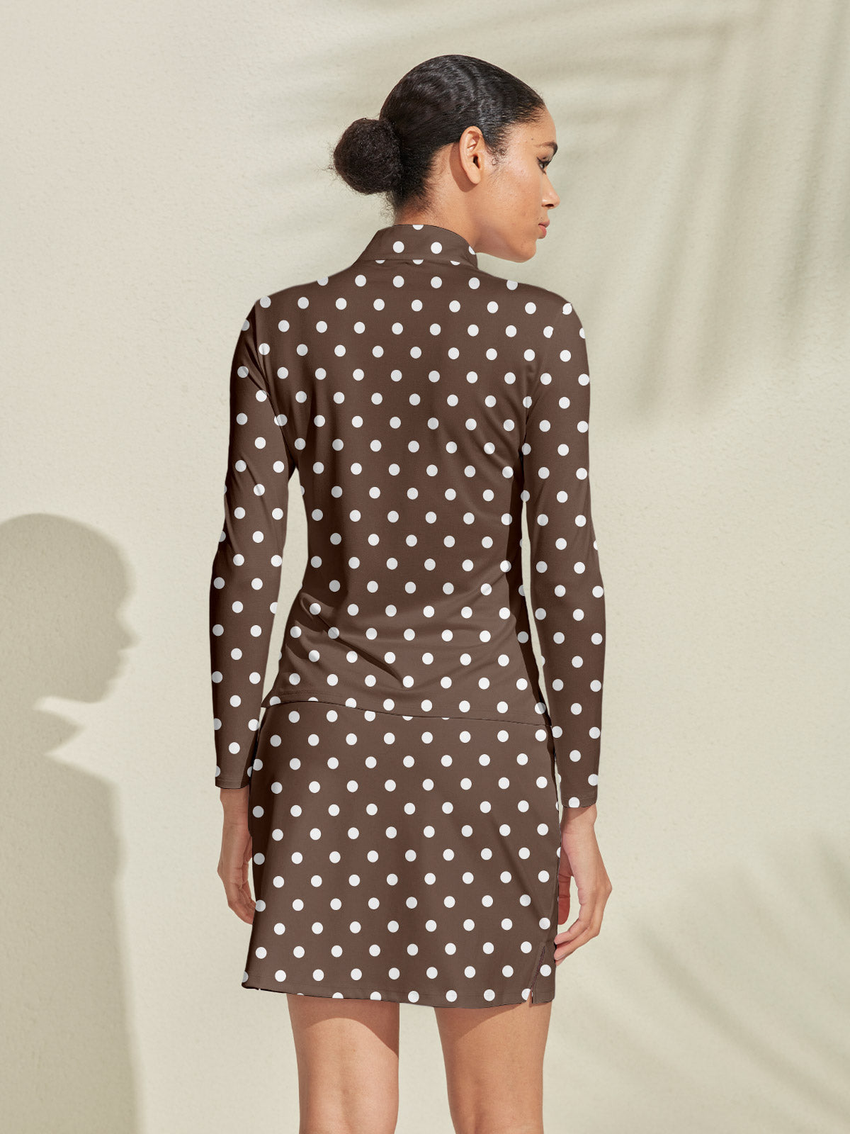 Hyper-prep Silky Golf Shirt Quarterzip UPF50+