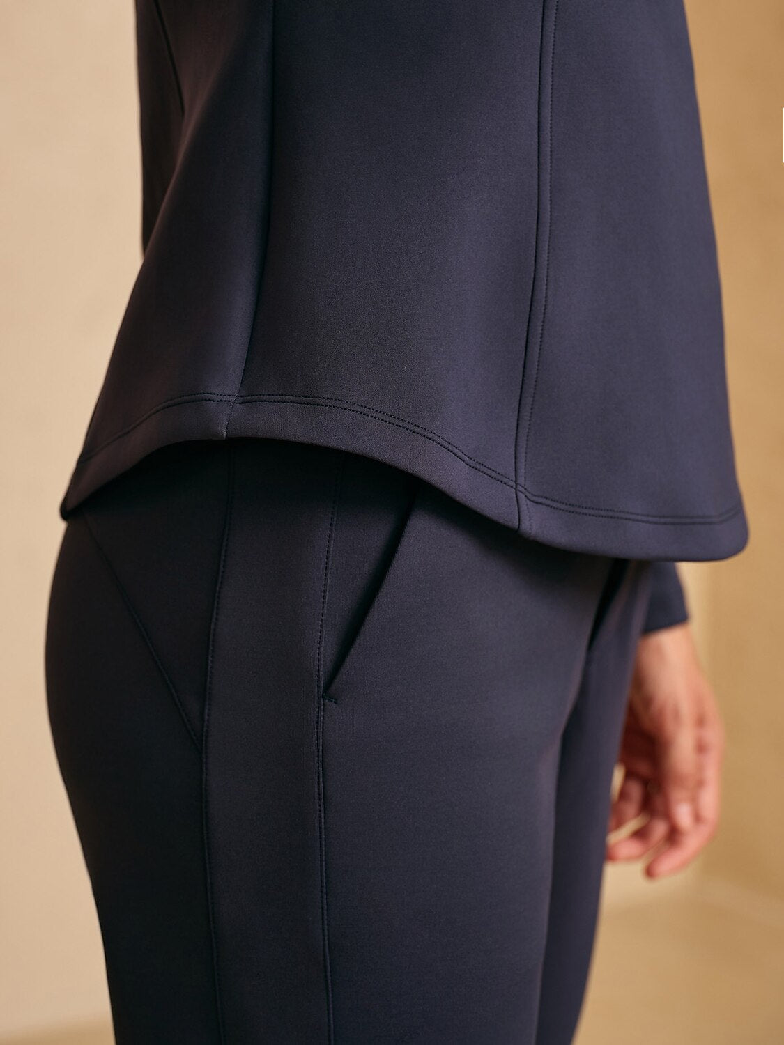 Navycore Slim-Fit Long Sleeve Stretch Sweatshirt