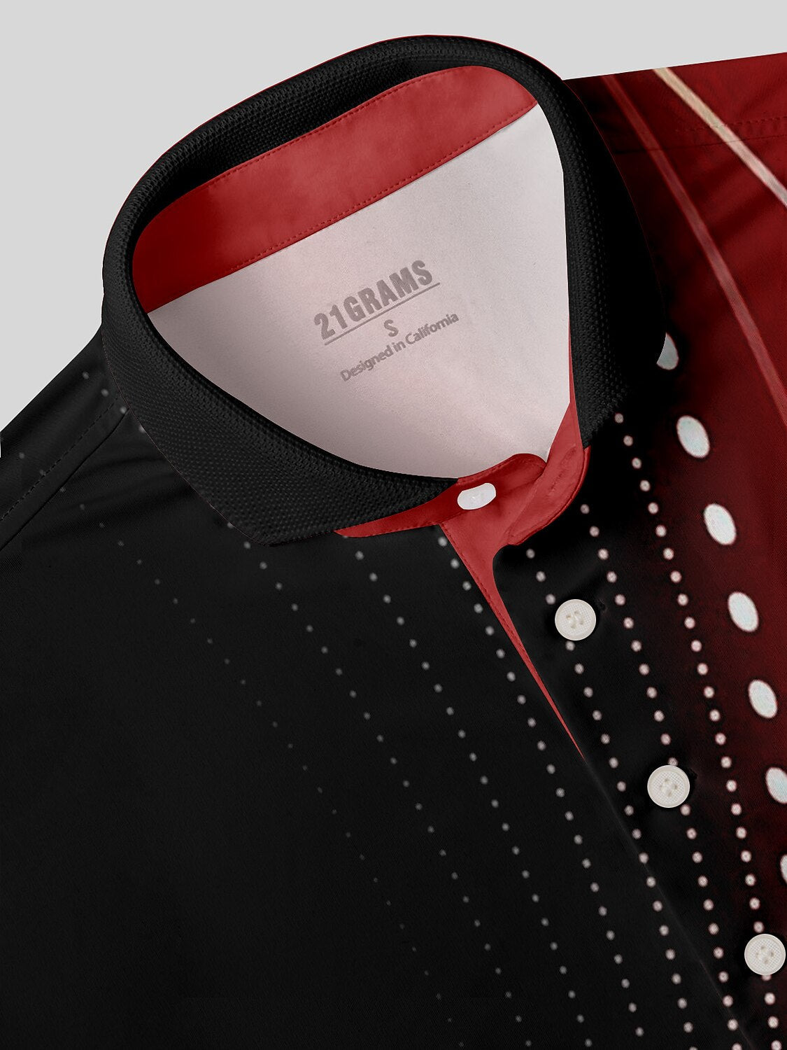 Air Brush Men's Ribbed Collar Polo Top UPF50+