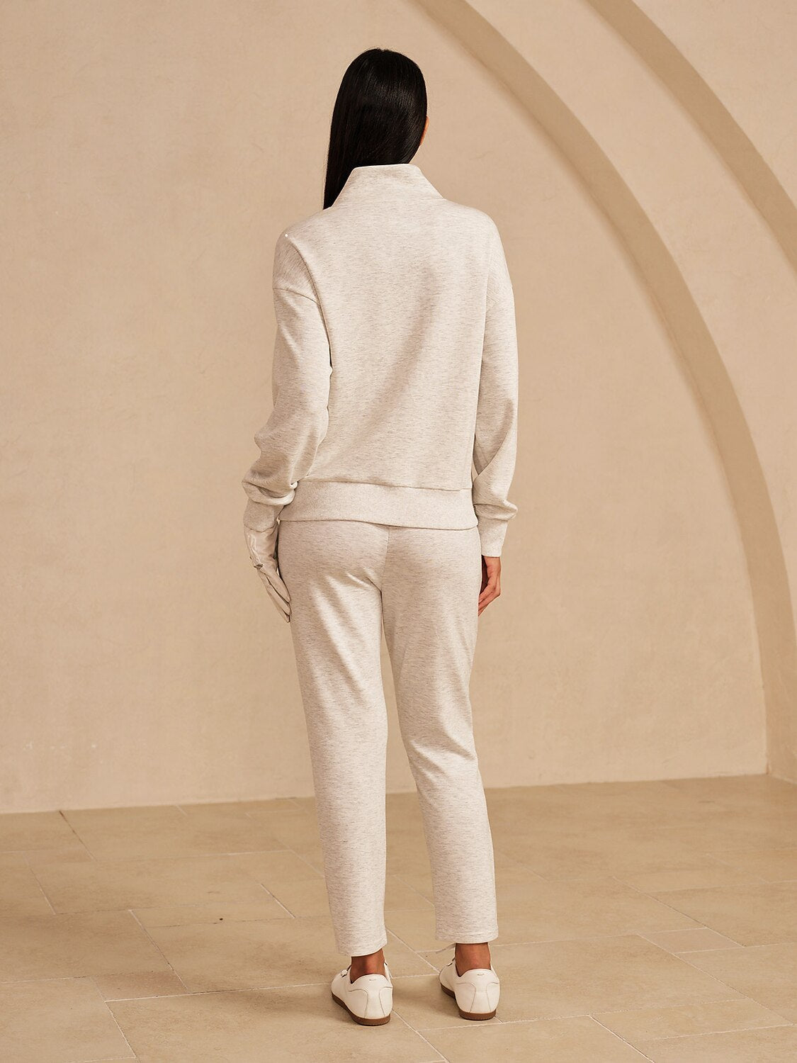 UltraSoft Long Sleeve Quarterzip Sweatshirt