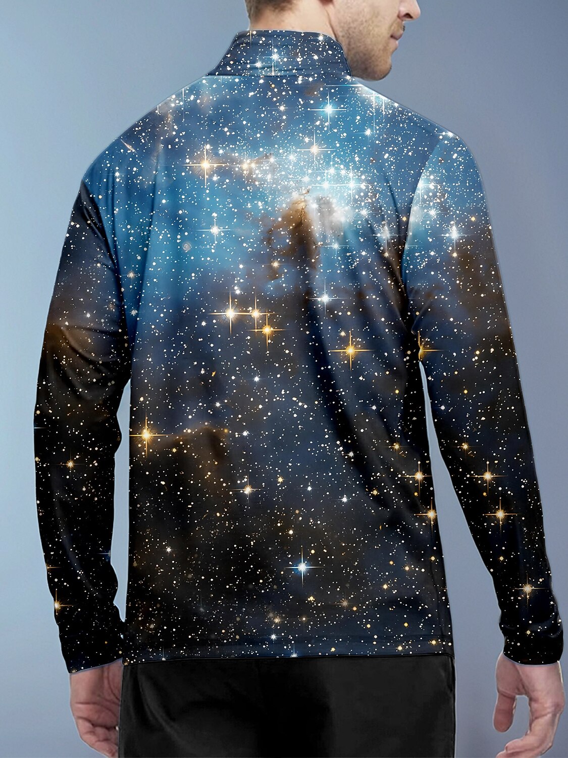 Inked Skins Men's Golf Shirt Quarterzip UPF50+