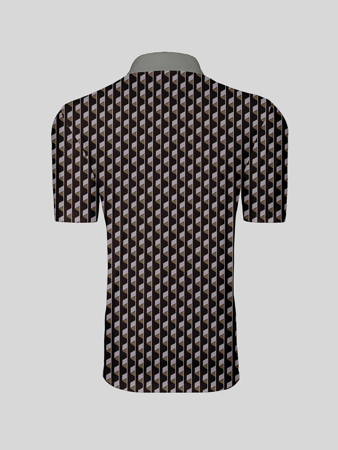 Not So Classic Men's Ribbed Collar Polo Top UPF50+