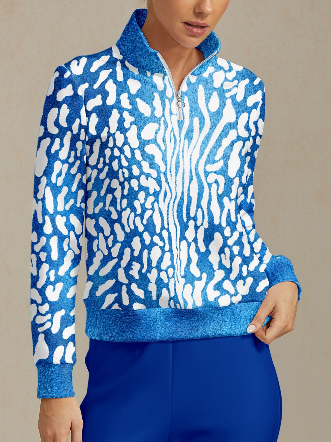 Wildlife Party Golf Sweatshirt