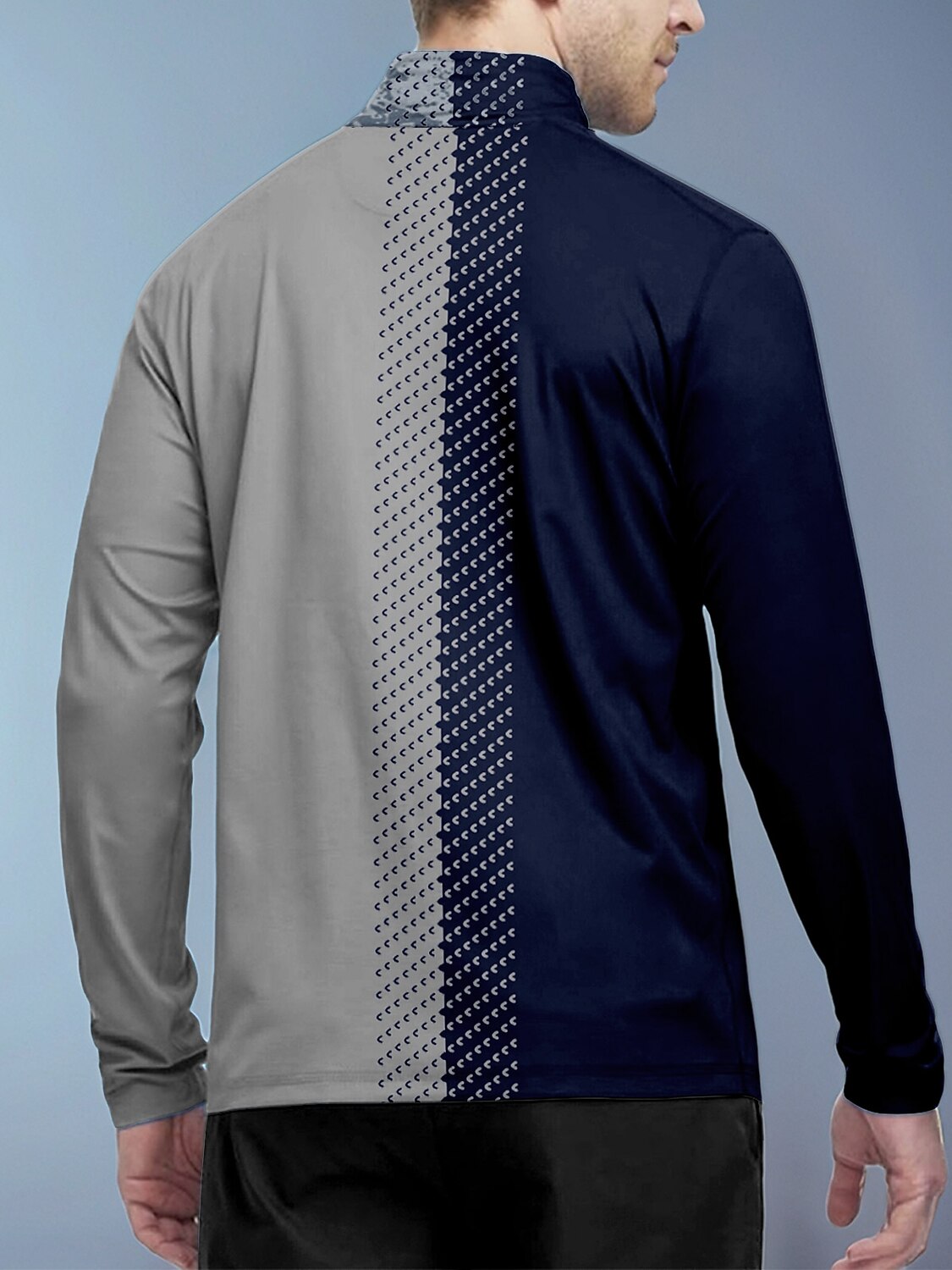 Not So Classic Men's Golf Shirt Quarterzip UPF50+