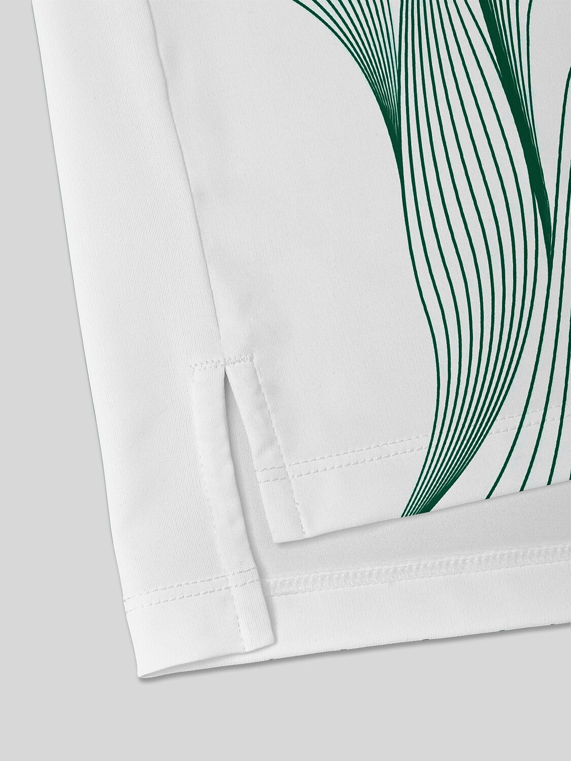 Air Brush Men's Ribbed Collar Polo Top UPF50+