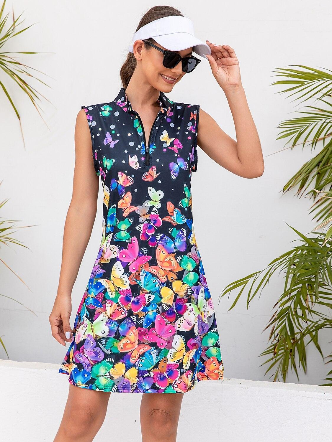 Wildlife Party 36.5 Inch Dress UPF50+