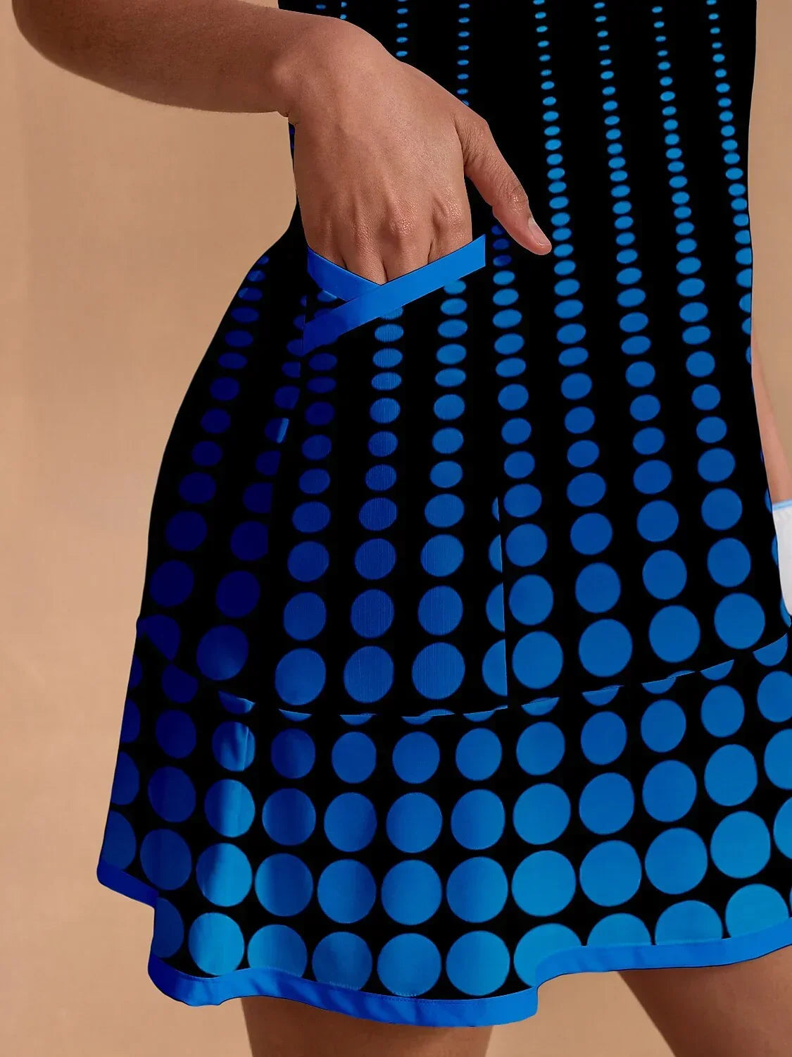 Hyper-prep Ruffle 35.5 Inch Dress For Golf Pickleball & Tennis