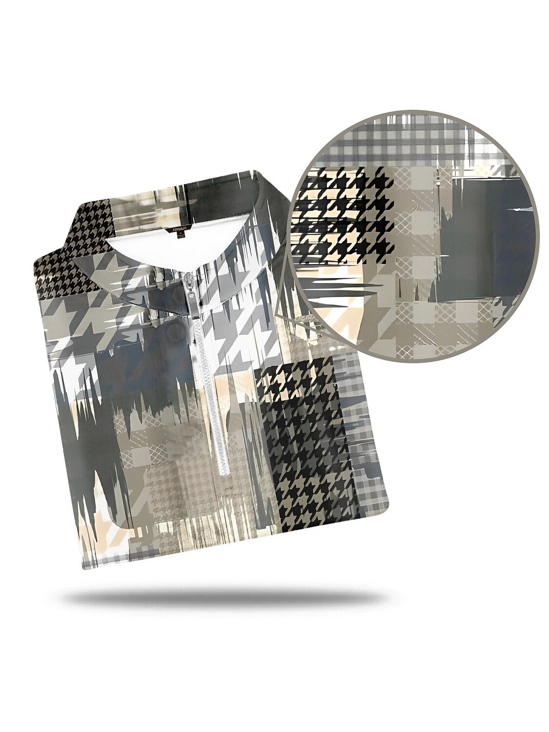 Not So Classic Men's Golf Shirt Quarterzip UPF50+