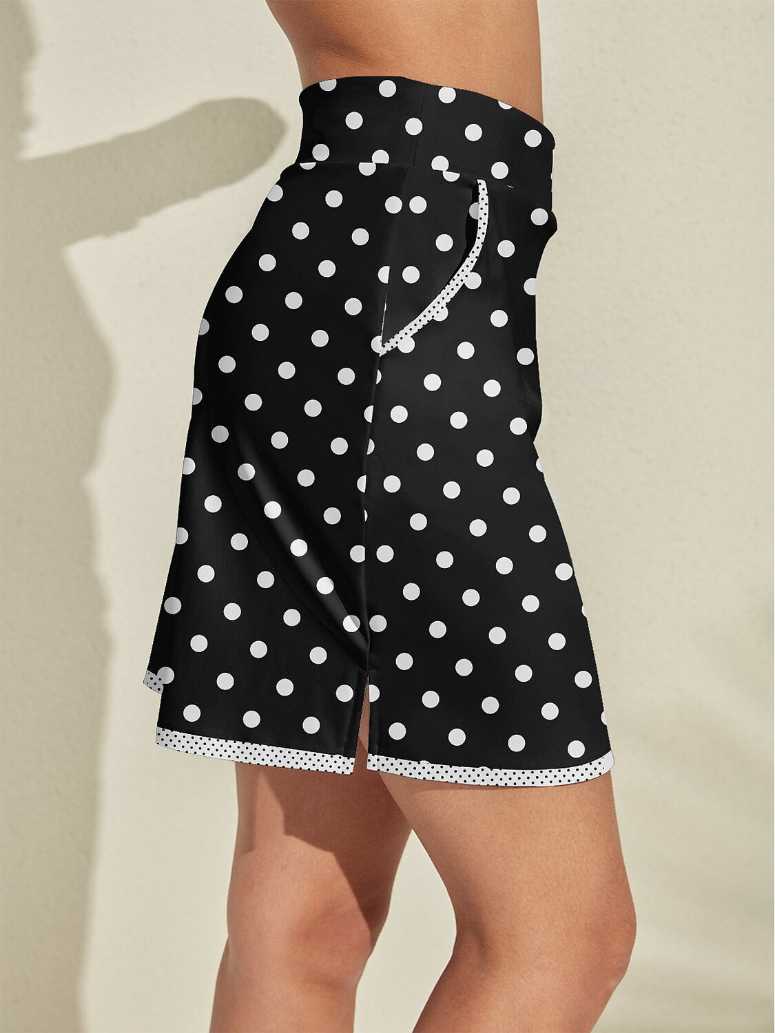 Hyper-prep Silky 19 Inch High Waist Skort UPF50+