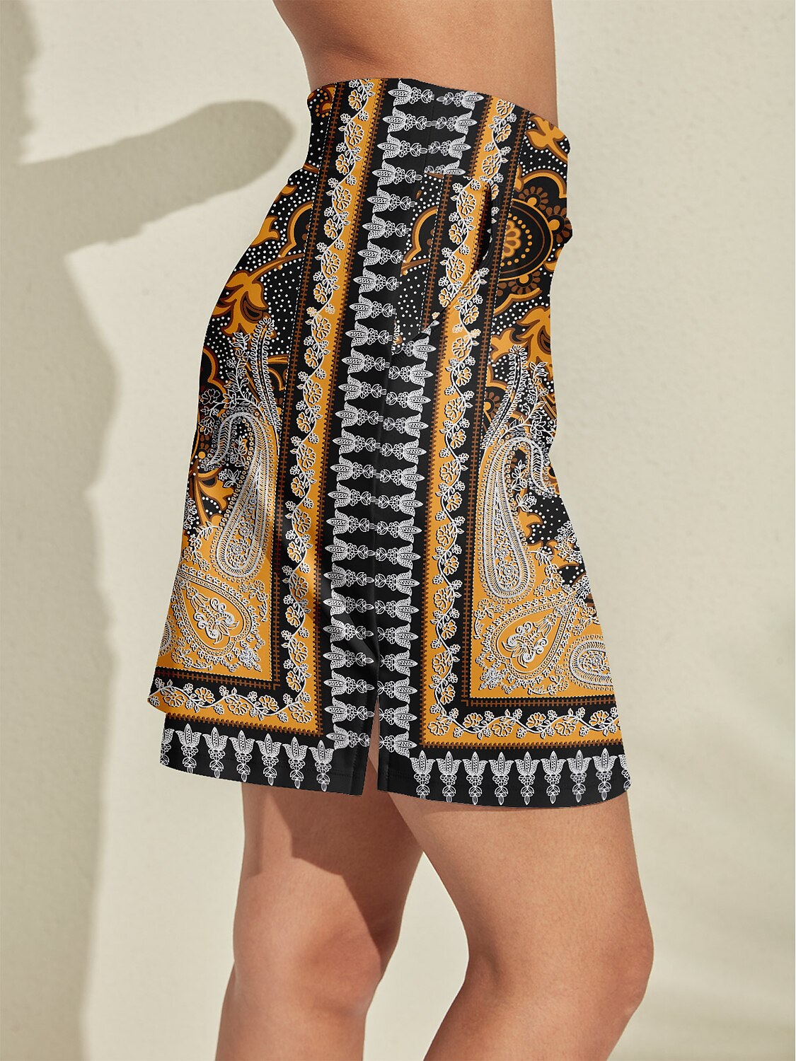 Pretty Feminine Silky 19 Inch High Waist Skort UPF50+