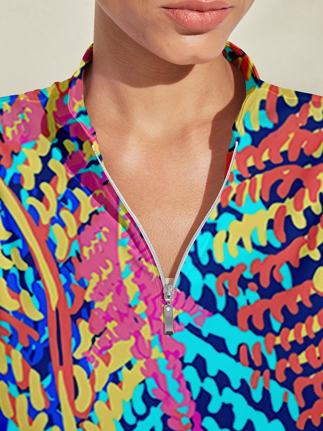 Botanical Energy Long Sleeve 36.5 Inch Dress UPF50+