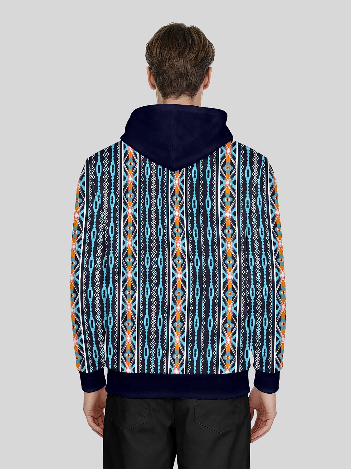 Bold Baroque Men's Golf Hooded Sweatshirt