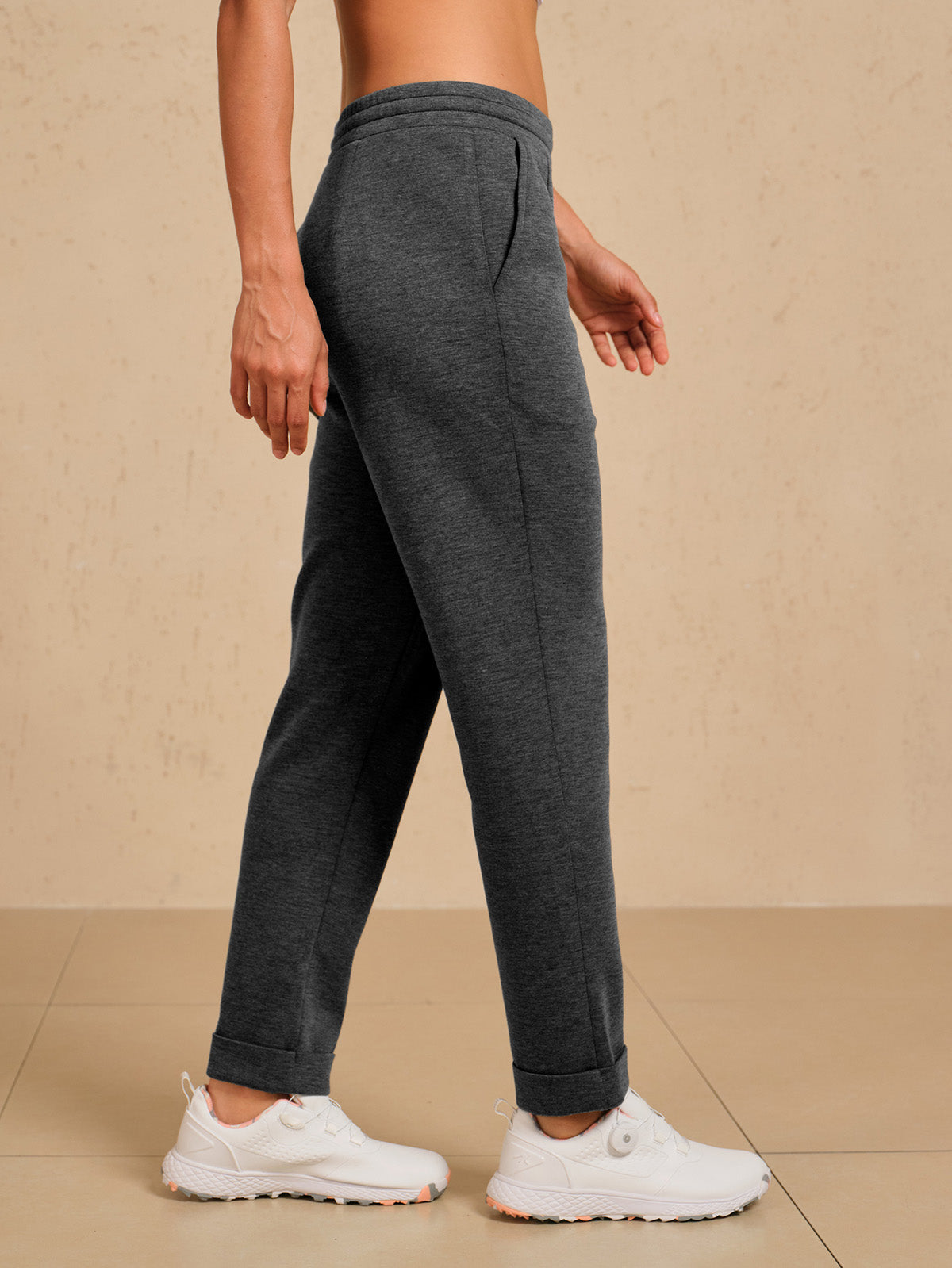UltraSoft Stretch Hidden Drawstring Cuff Pants