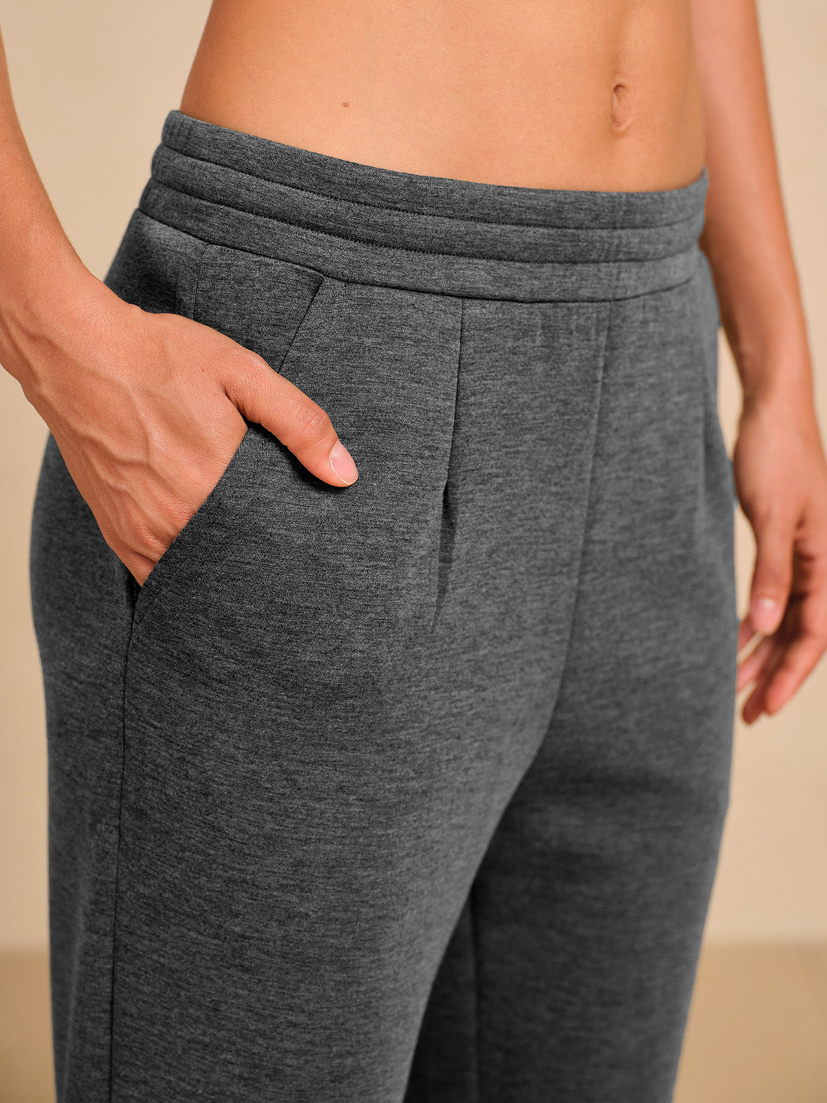 UltraSoft Stretch Hidden Drawstring Cuff Pants