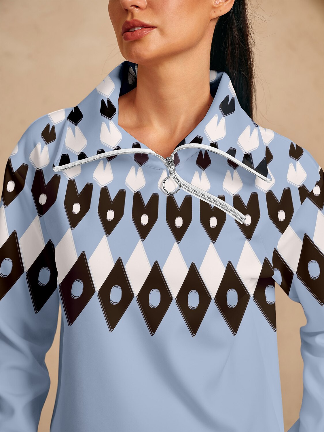 Bold Baroque Golf Sweatshirt