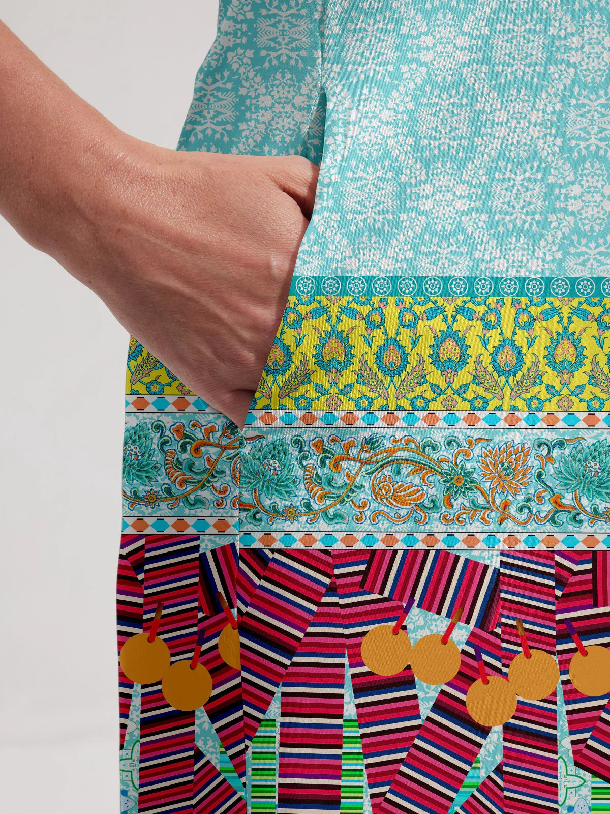 Pretty Feminine Sleeveless Dress UPF50+