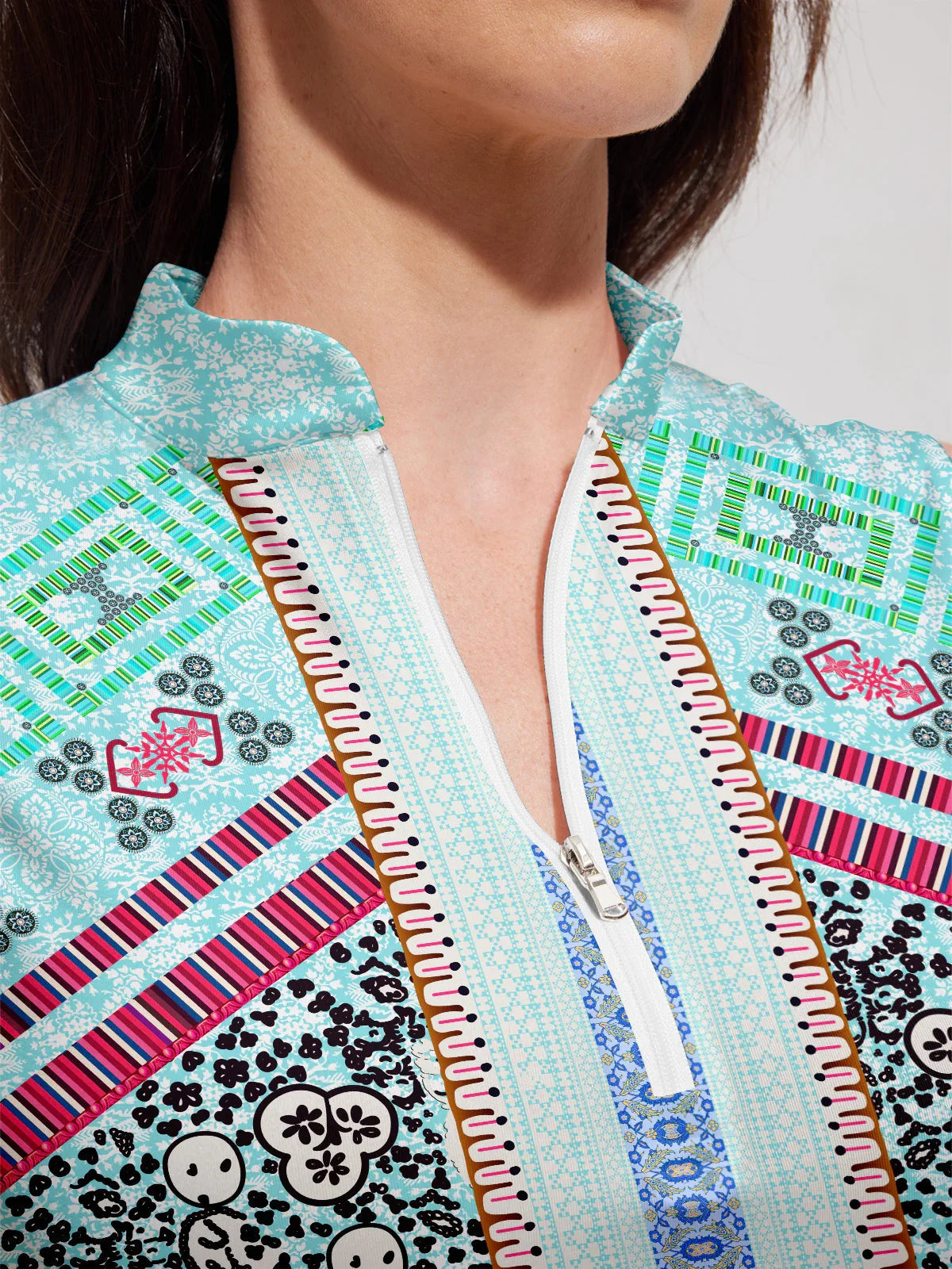 Pretty Feminine Sleeveless Dress UPF50+