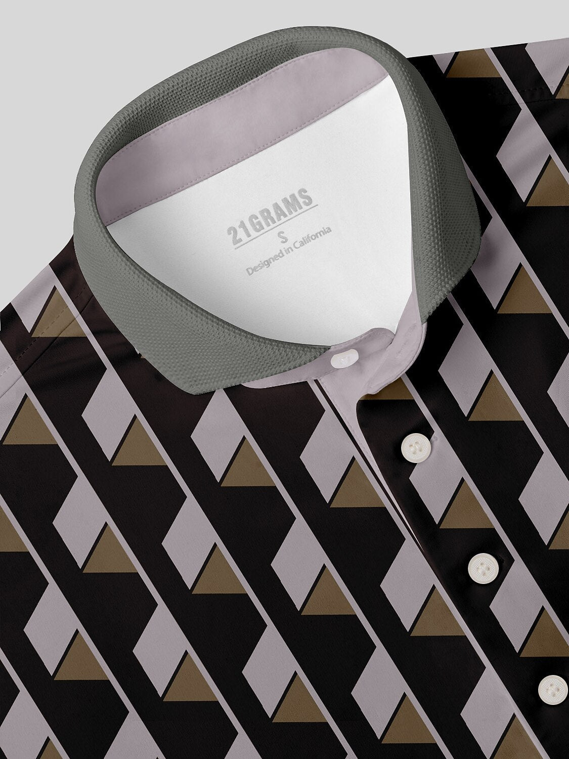 Not So Classic Men's Ribbed Collar Polo Top UPF50+