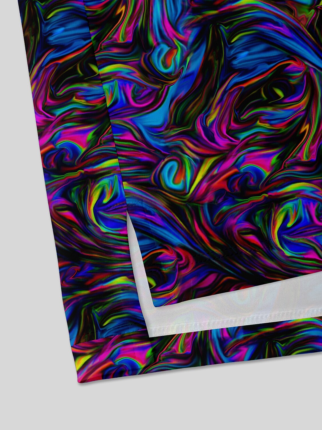 Inked Skins Men's Ribbed Collar Polo Top UPF50+