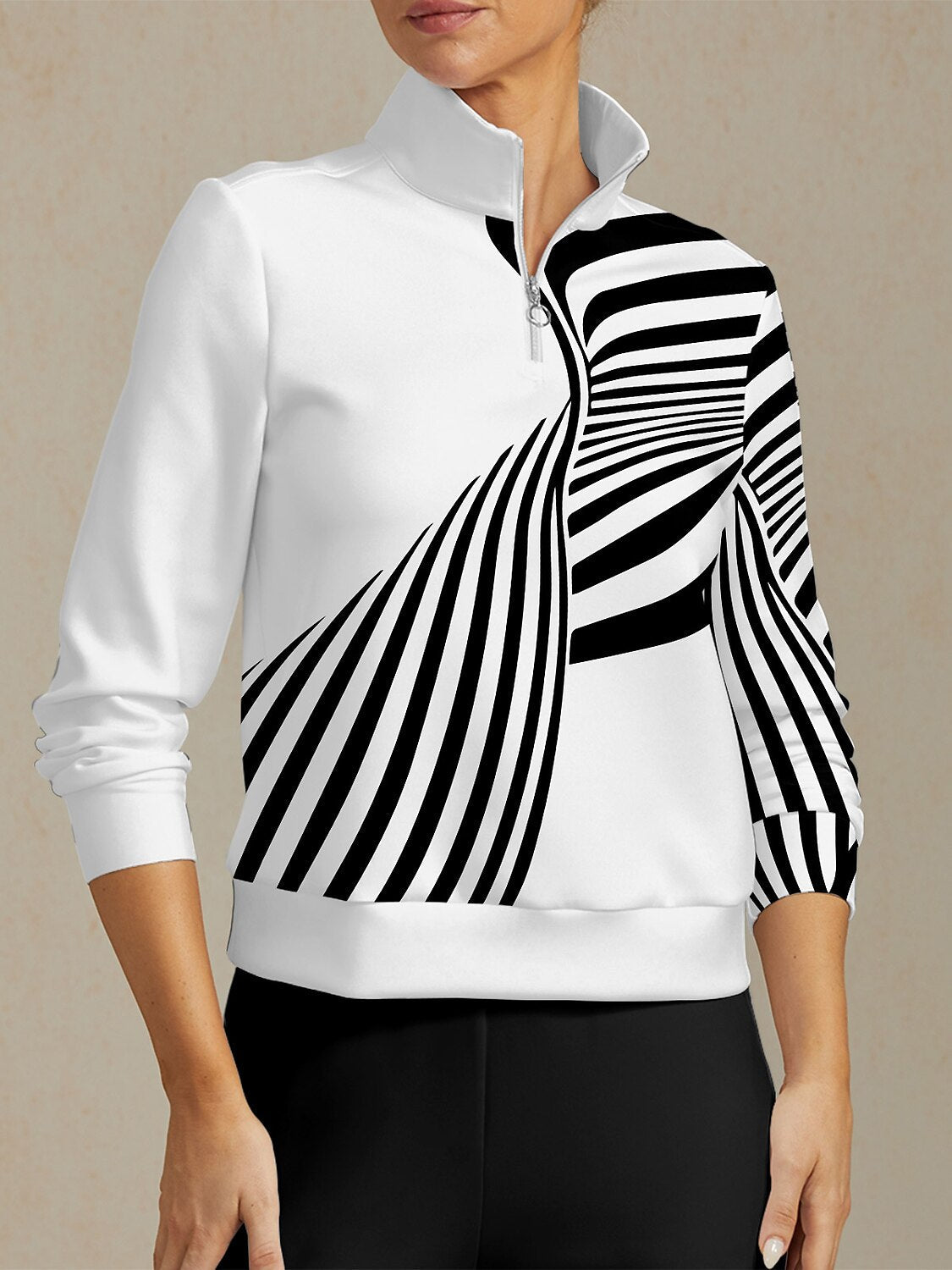 Playful Nautical Golf Sweatshirt