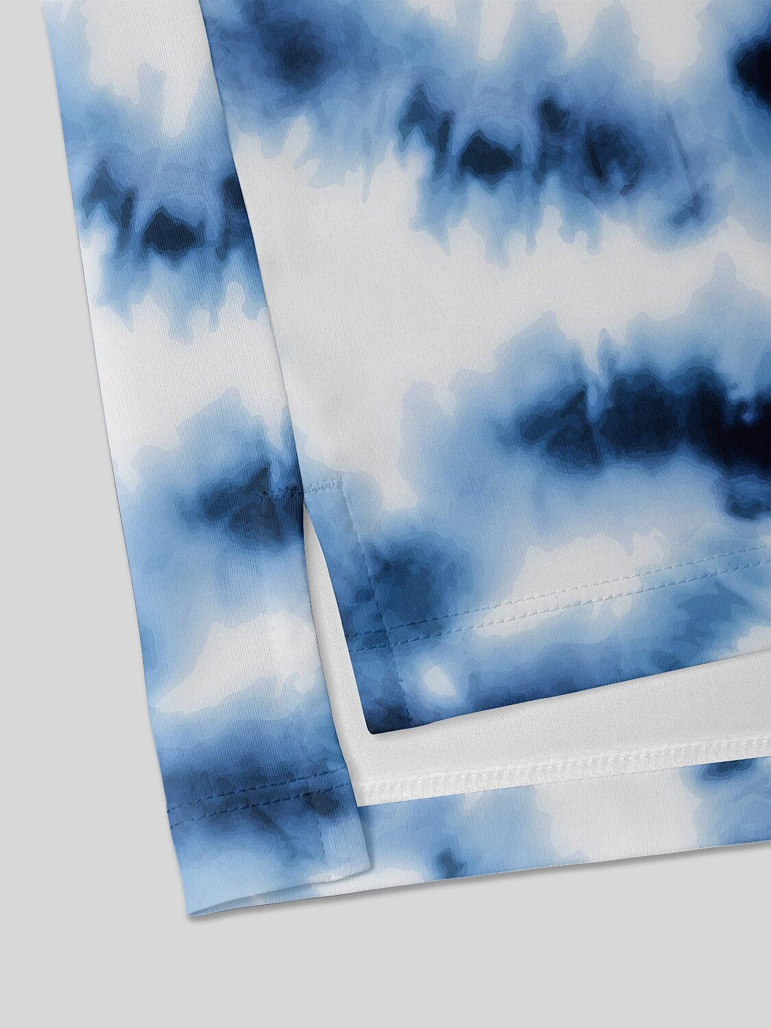 Inked Skins Men's Ribbed Collar Polo Top UPF50+