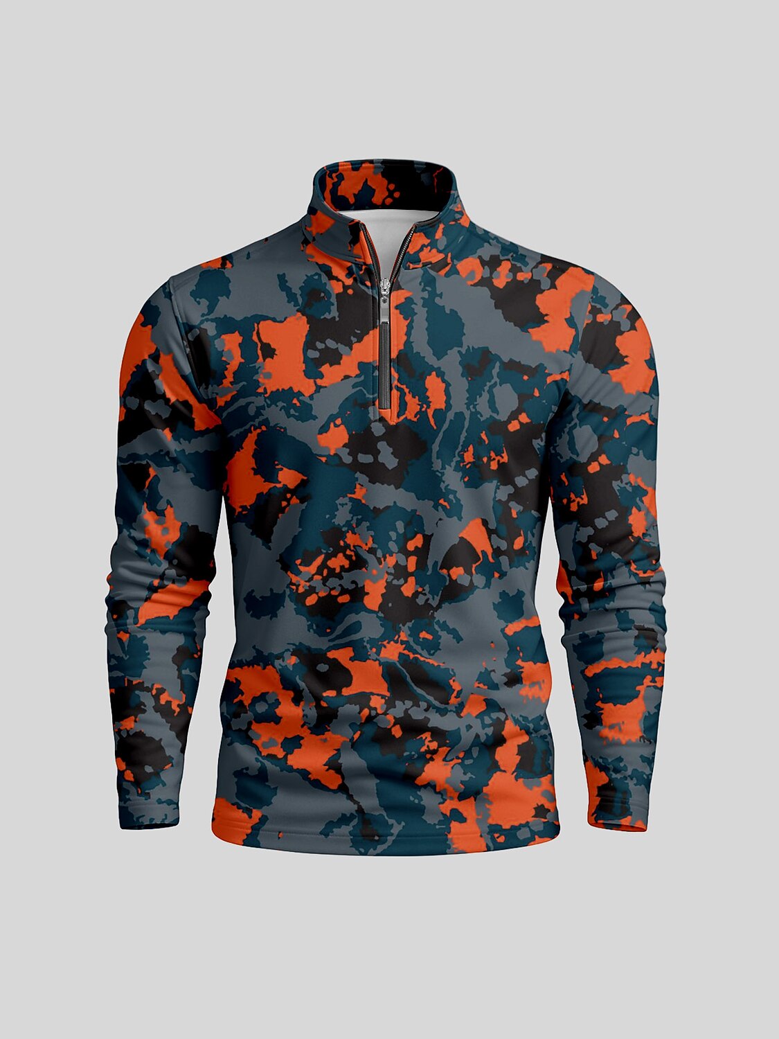 Inked Skins Men's Golf Shirt Quarterzip UPF50+