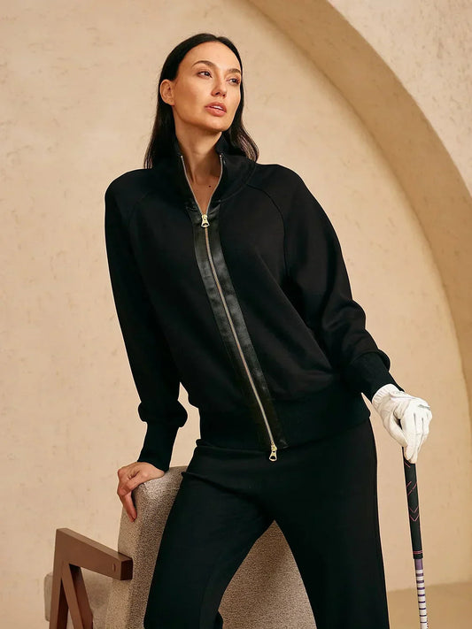 UltraSoft Long Sleeve Trimmed Jacket