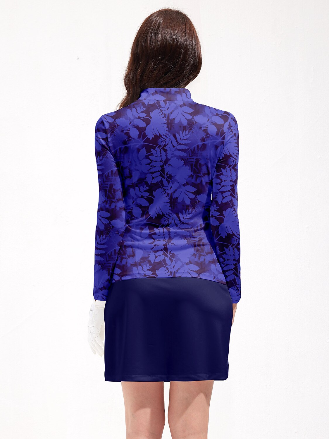 Botanical Energy Golf Shirt Quarterzip UPF50+