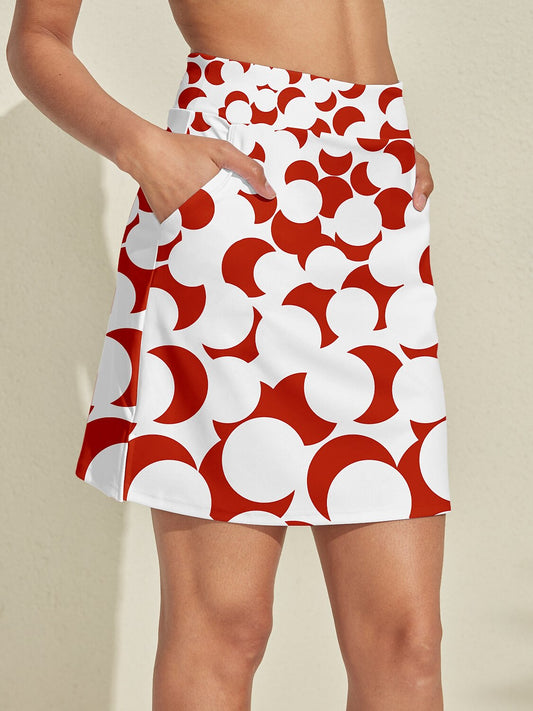 Hyper-prep Silky 19 Inch High Waist Skort UPF50+