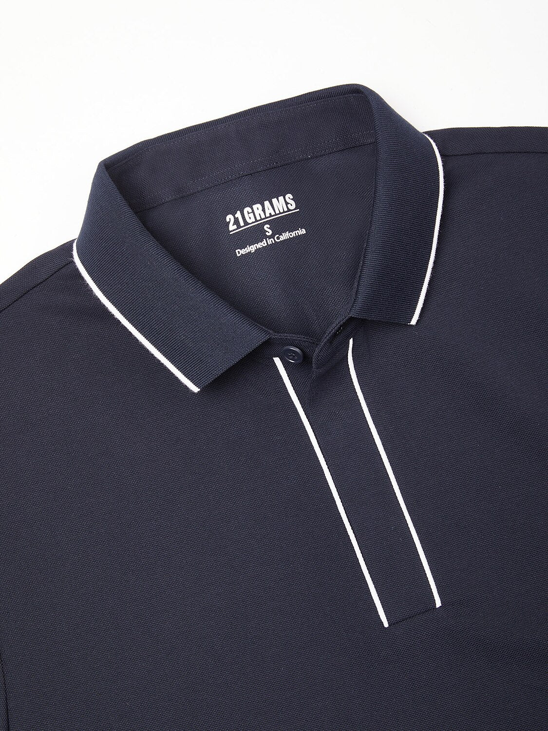 NaturalComfy Men's Contrasting Trimmings Polo