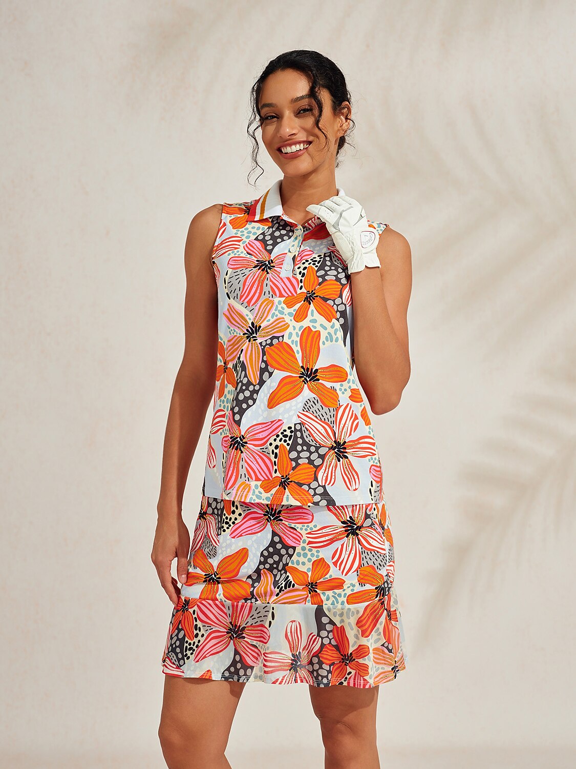 Premium Sleeveless Ribbed Collar Polo UPF50+