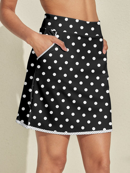 Hyper-prep Silky 19 Inch High Waist Skort UPF50+