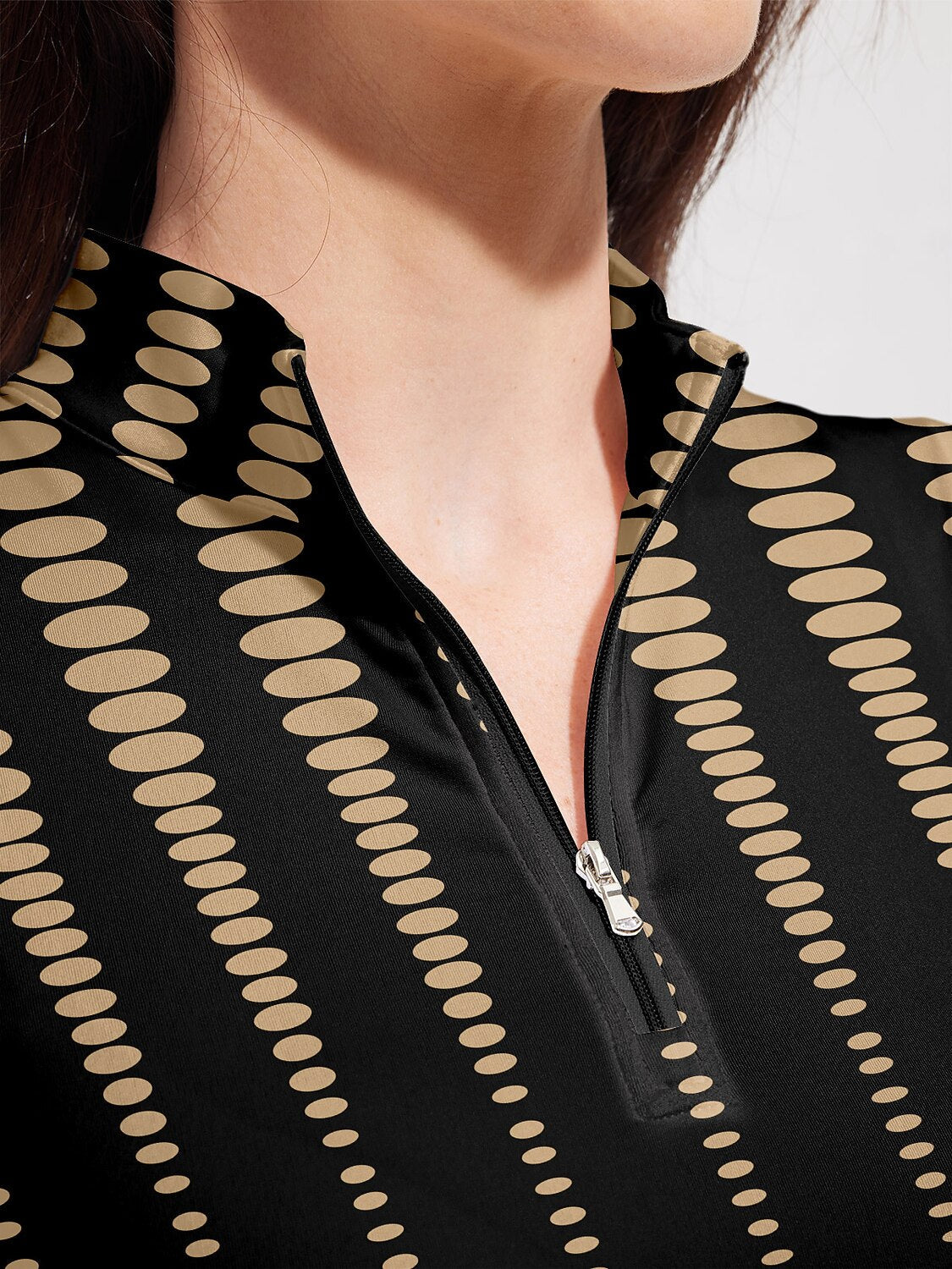 Hyper-prep Golf Shirt Quarterzip UPF50+