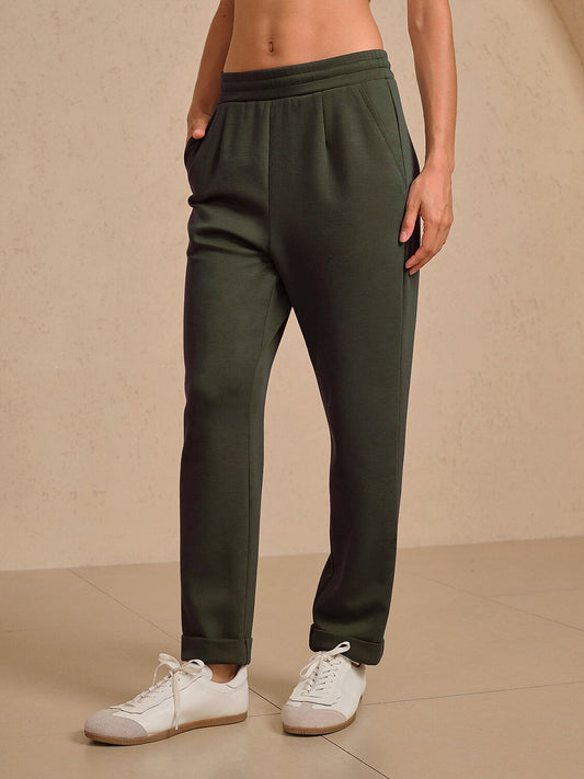 UltraSoft Stretch Hidden Drawstring Cuff Pants