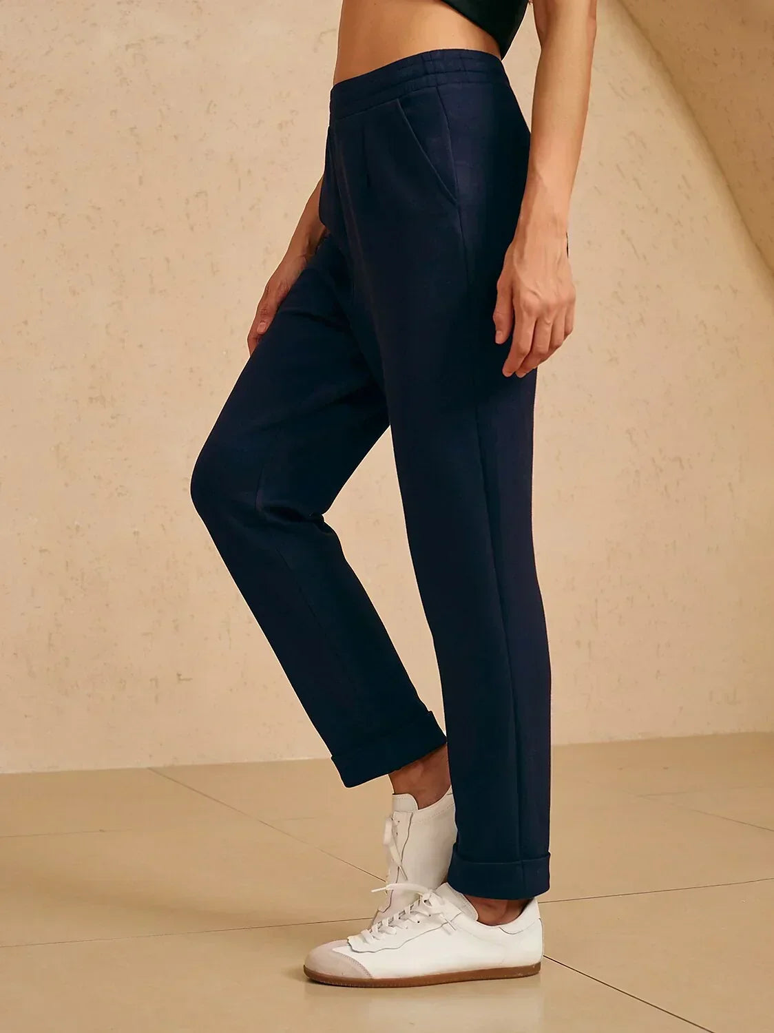 UltraSoft Stretch Hidden Drawstring Cuff Pants