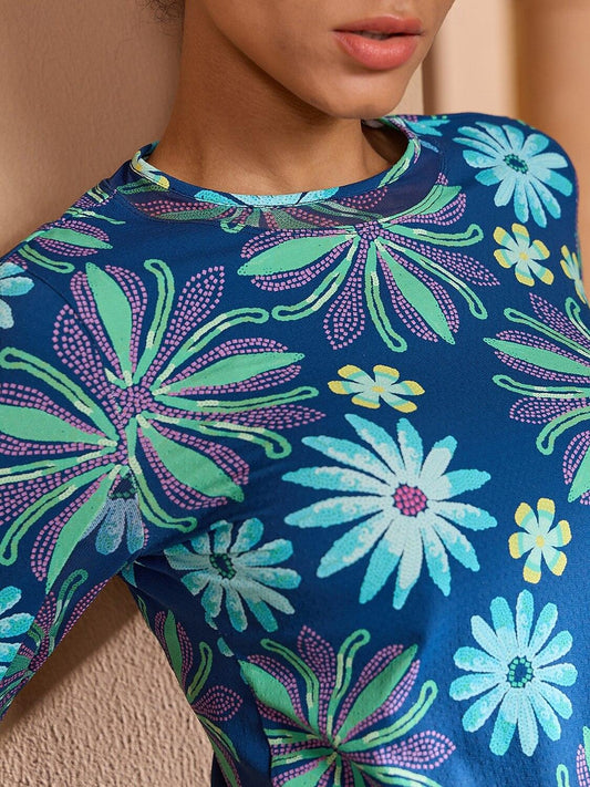 Premium Long Sleeve Crewneck Top UPF50+