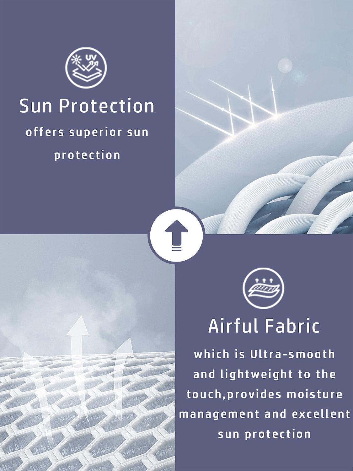 Inked Skins Men's Golf Henley Shirt UPF50+