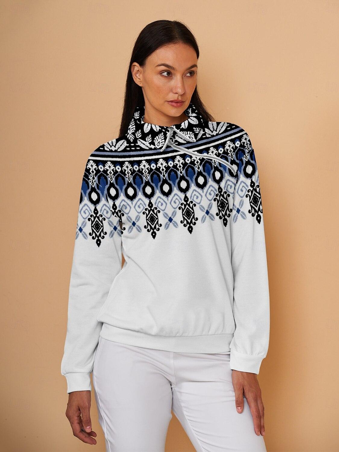 Bold Baroque Golf Sweatshirt