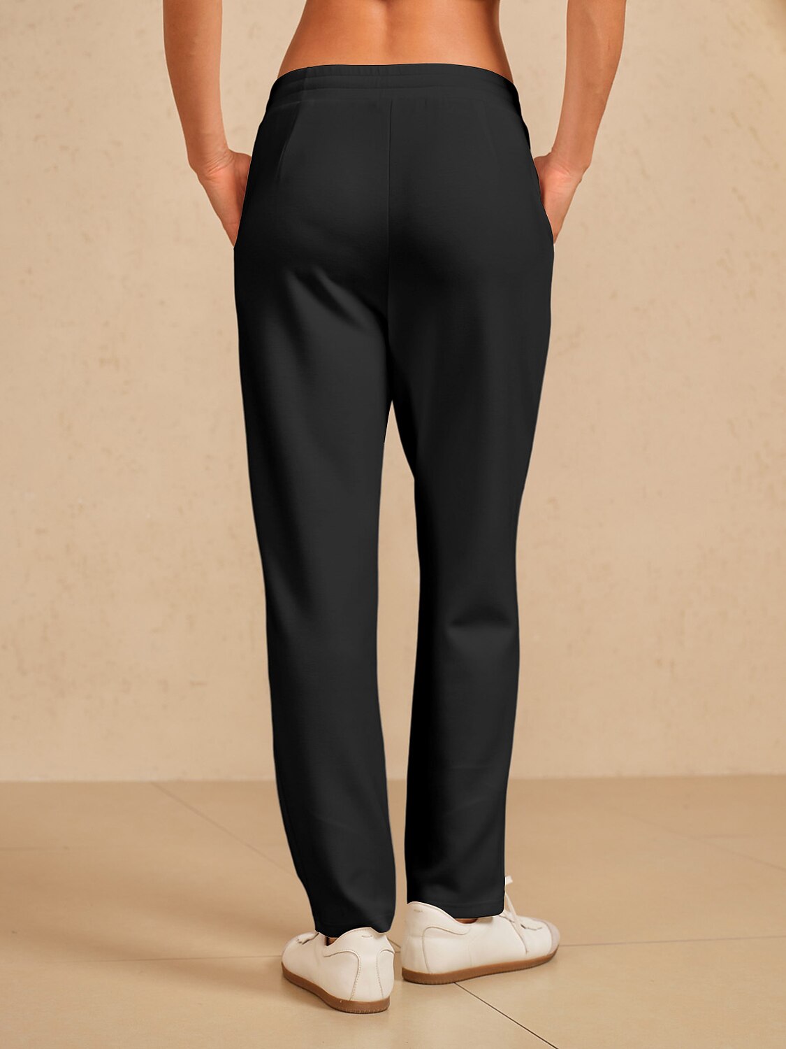 UltraSoft Stretch Hidden Drawstring Ankle Pants