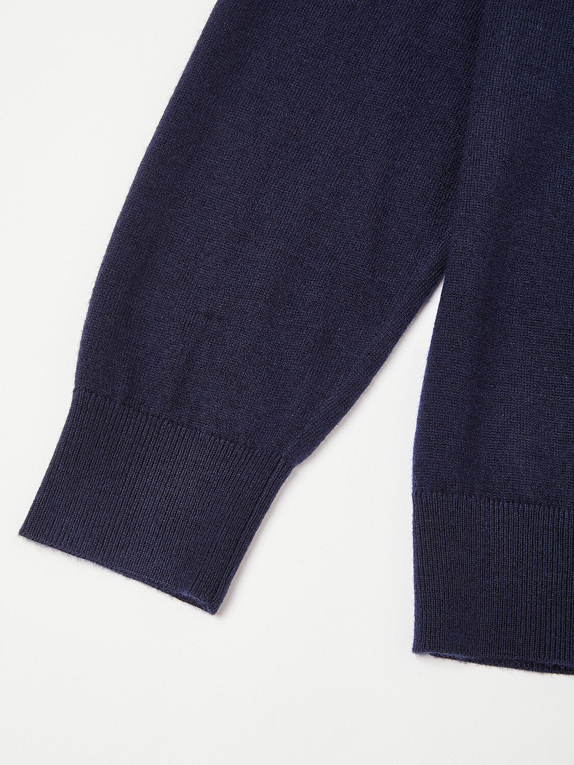 Aqua Wool Men's Long Sleeve Polo Shirt