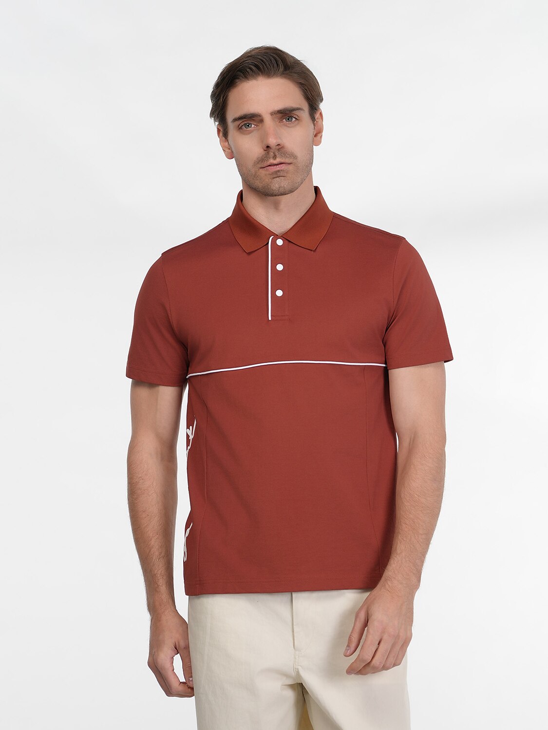 NaturalComfy Men's Short Sleeve Polo UPF50+
