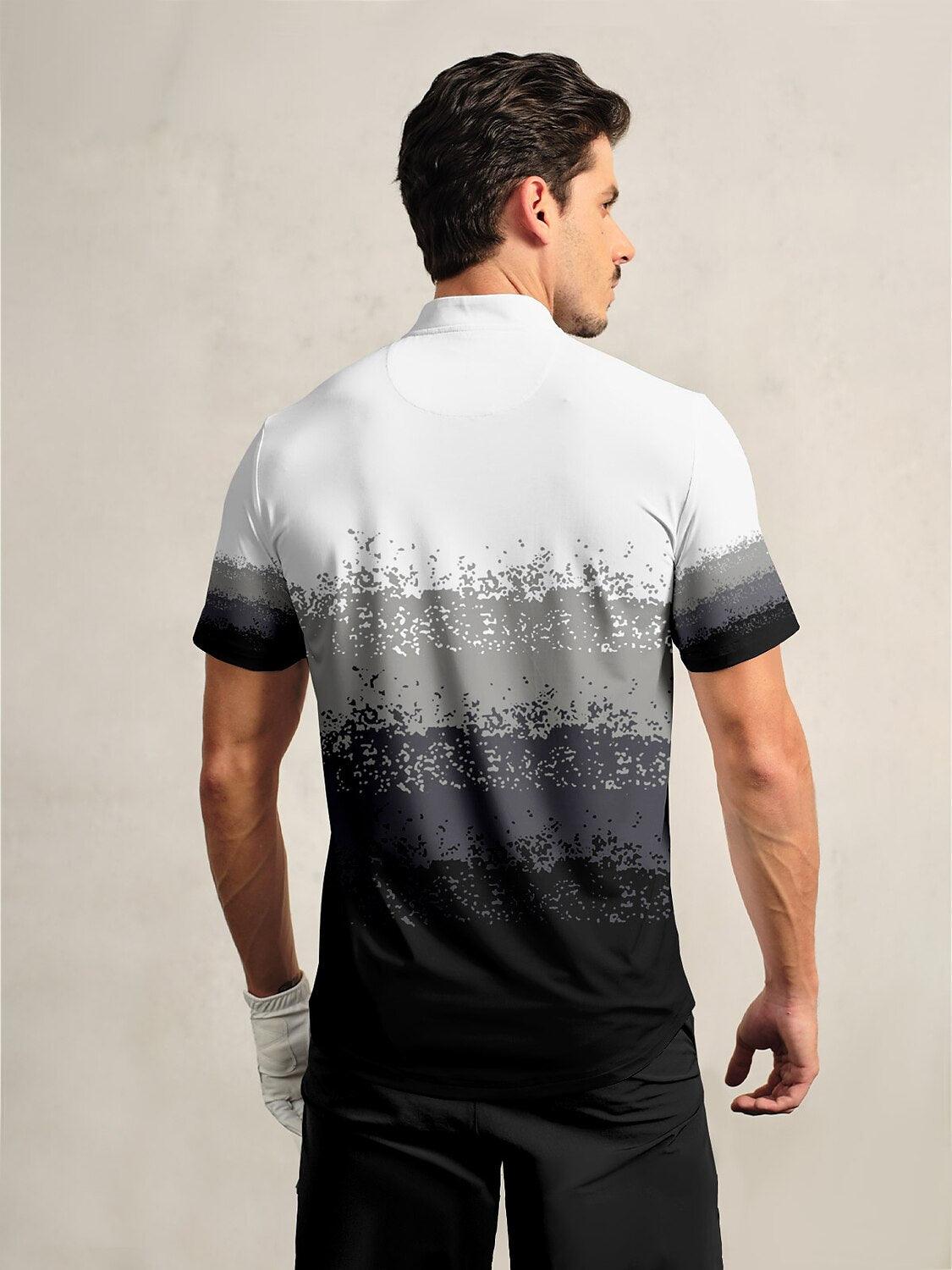 Air Brush Men's Golf Henley Shirt UPF50+