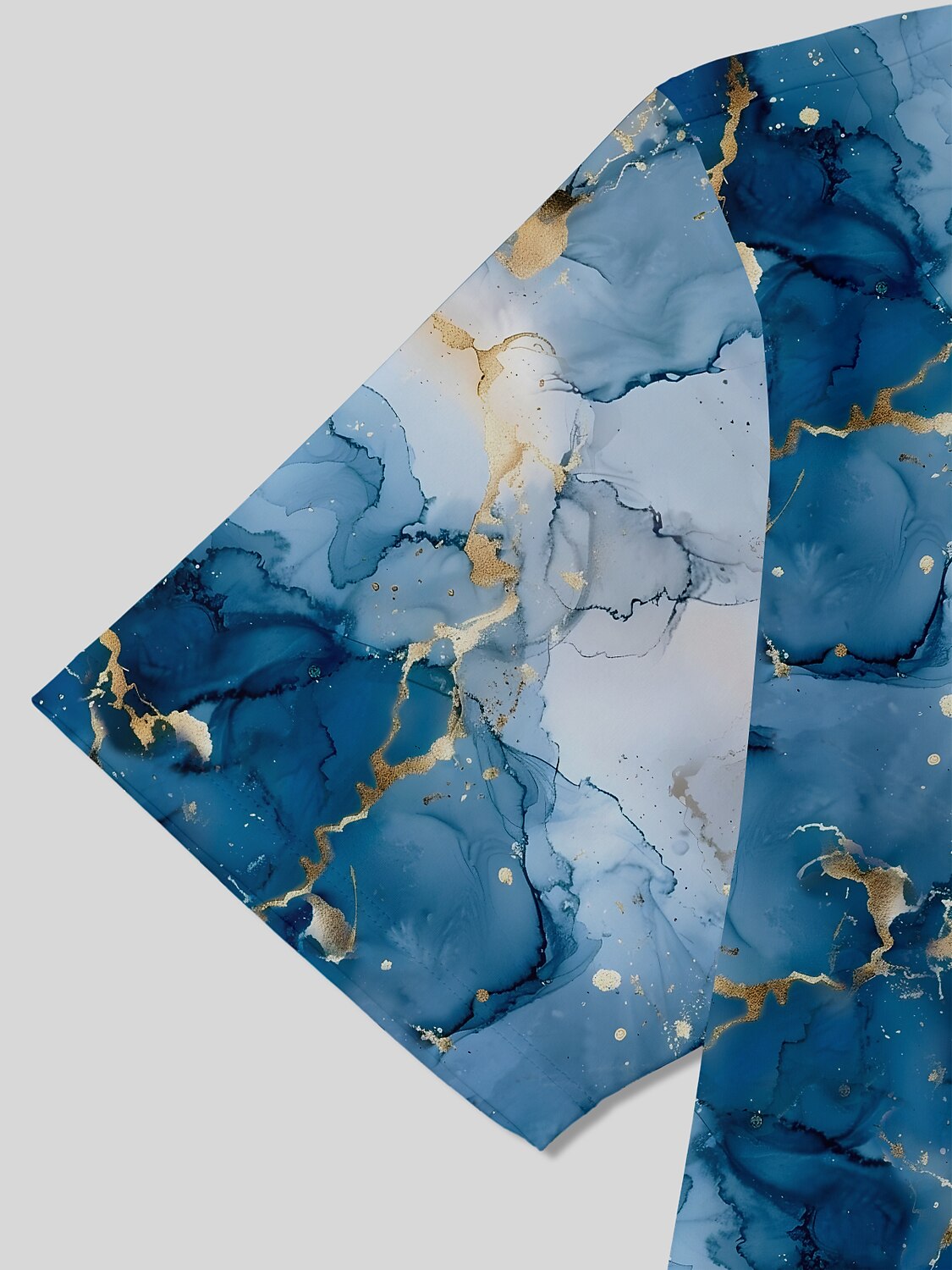 Inked Skins Men's Ribbed Collar Polo Top UPF50+